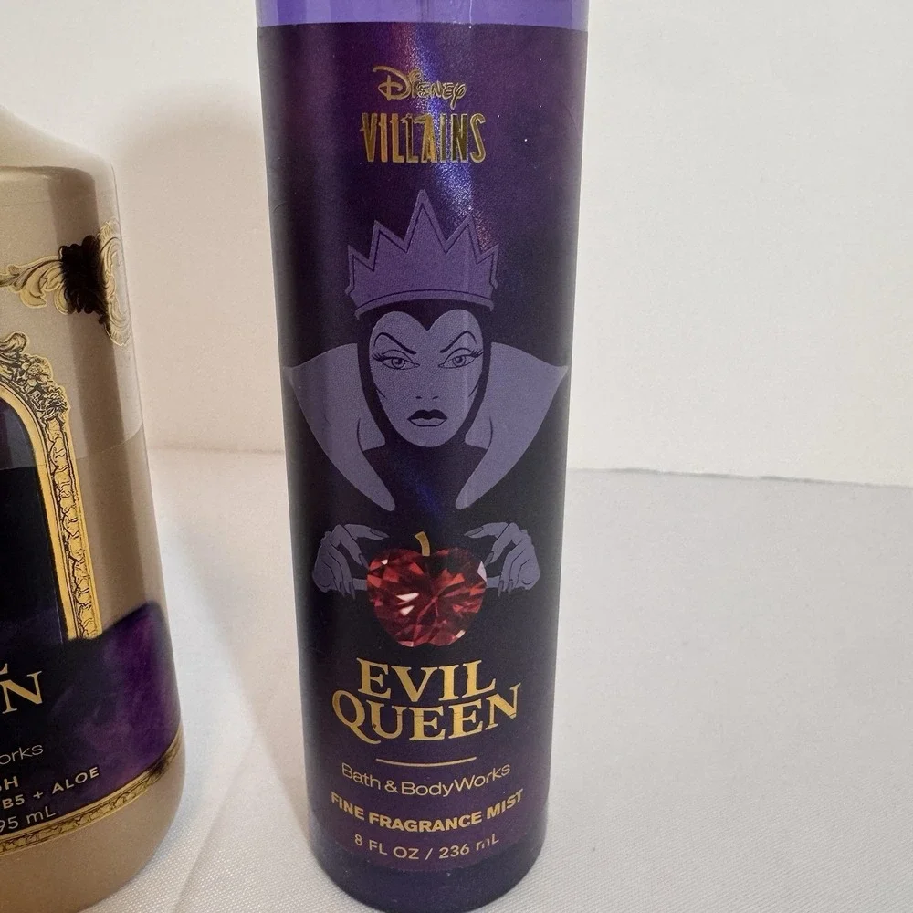 Bath &‎ Body Works Evil Queen Disney VILLAINS Body Wash And Fragrance Mist NEW!